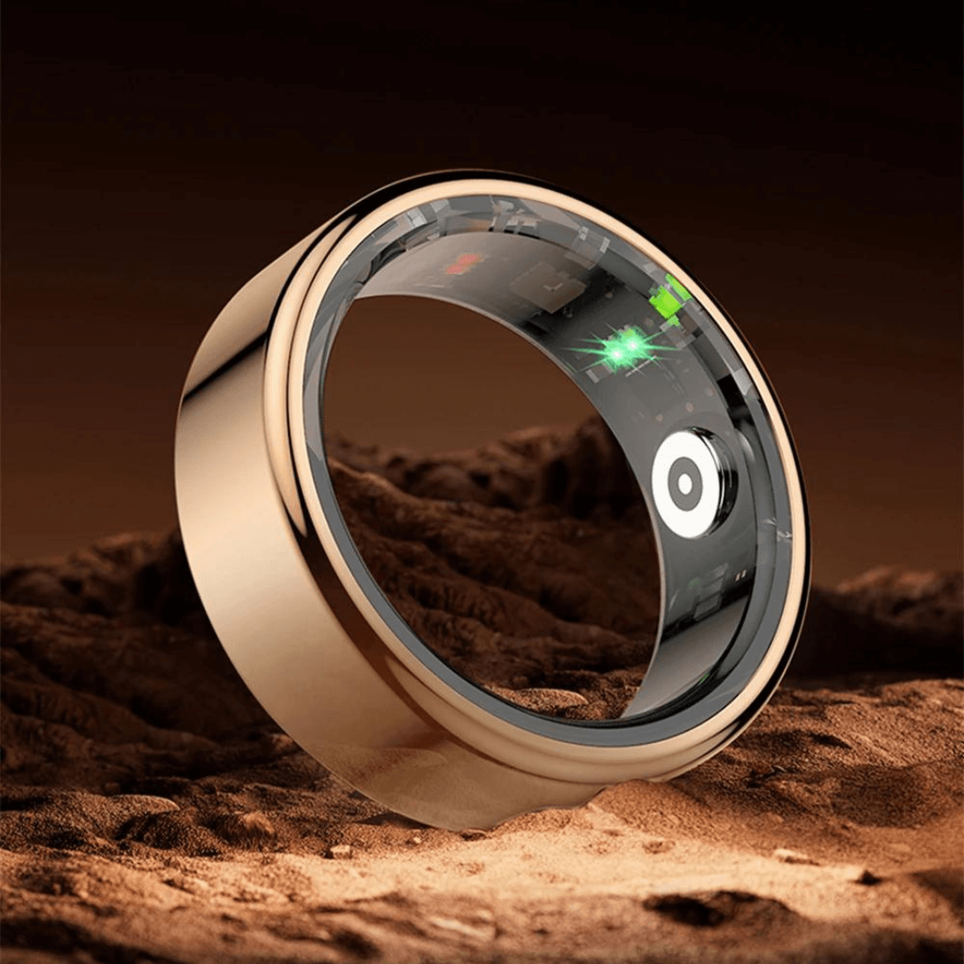Smart Health Ring – Slitstark fitness- och wellnessmonitor i titan MILA Sverige