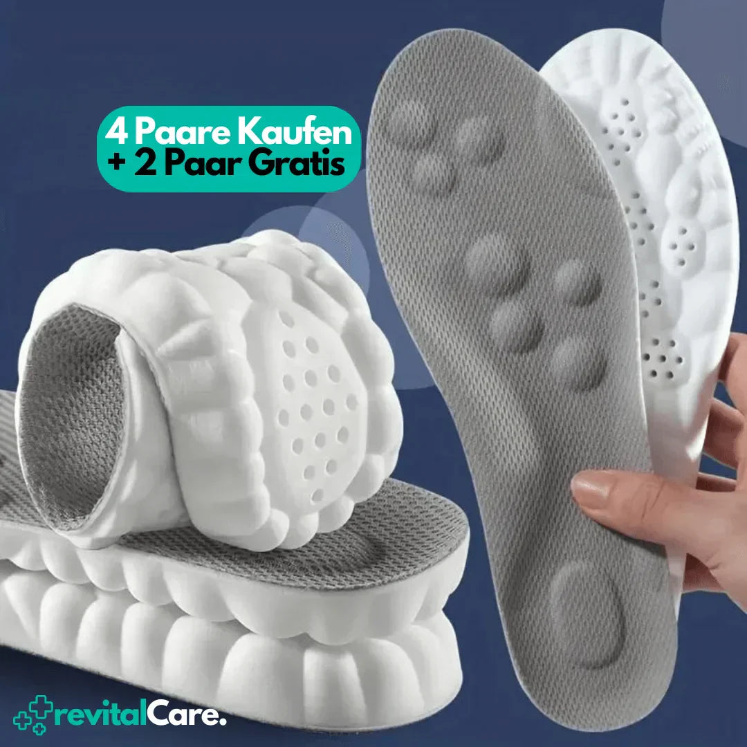 Ergonomiska 4D komfortinläggssålar Carvallo