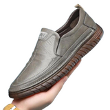 Handgjorda Läderskor För Män-Shoes for Men-Hemnix-Grå-38-Hemnix