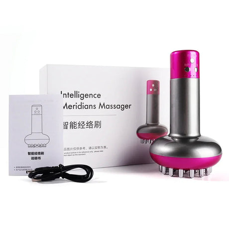 Mikroströmsterapi Massager: EMS, Värme, Guasha, Detox & Slimning Carvallo