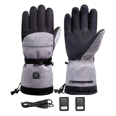 Unisex Värmehandskar - Uppladdningsbara & Touchscreenvänliga (Batterier ingår) Carvallo