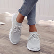 Kvinnliga Skor Ergonomisk Design Syntet och Textil Hemnix