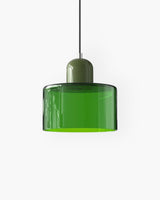Formiva Pendel Lampa | Retro Modern Glas Skärm | Ambient E26 Belysning | Hårdkopplad Takarmatur Carvallo