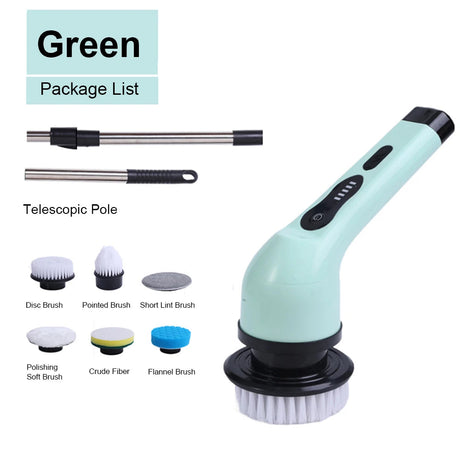 Elektrisk snurrskrubber Carvallo