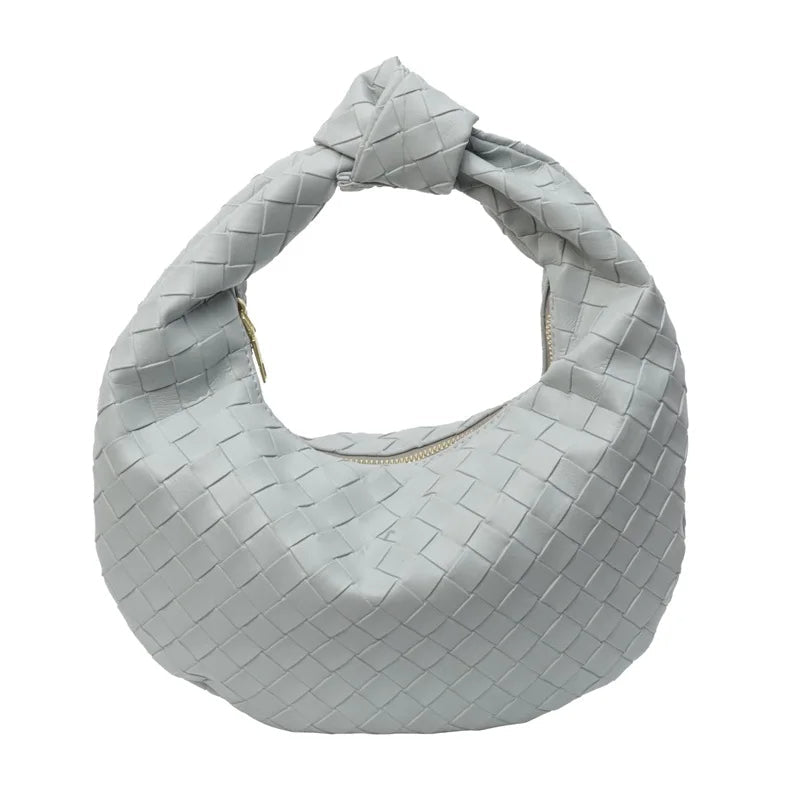 Handväska Vegansk Läder Vävda Axeltassen Carvallo