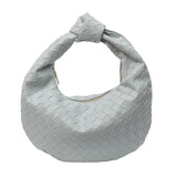 Handväska Vegansk Läder Vävda Axeltassen Carvallo