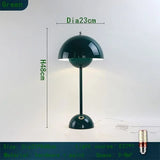 Minimalist Blomkruka Portabel Svamp Bordslampa Carvallo