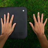 Jordmatta av kolfiberläder för elektroniska apparater och hälsa Carvallo