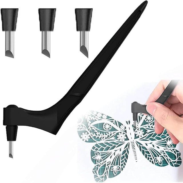 Gyro Cutter Craft Cutting Tool-DIY-Hemnix-Svart 4 st. set-Hemnix