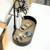 Liten Hallway Organizer Tray - Miljövänlig Metalls Stil Carvallo