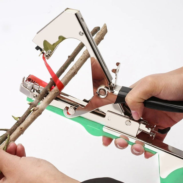 Royaleva Quick-Tie Plant Binding Machine - Effektivt trädgårdsverktyg för träd och vinrankor Carvallo