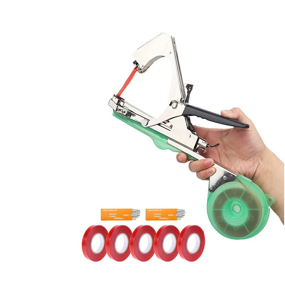 Royaleva Quick-Tie Plant Binding Machine - Effektivt trädgårdsverktyg för träd och vinrankor Carvallo