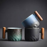 Rustika Keramikmuggar – Handgjorda Kaffemuggar i Bohemisk Design Hemnix