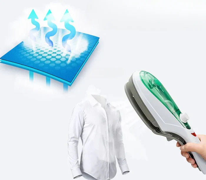 PressEase - Bärbart ångstrykjärn för rynkfritt klädesplagg överallt Carvallo