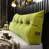 RoyaleGlow Lyxig Wedge Kudde - Ergonomiskt Stöd för Säng & Soffa Carvallo