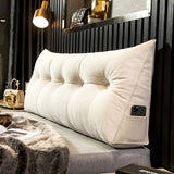 RoyaleGlow Lyxig Wedge Kudde - Ergonomiskt Stöd för Säng & Soffa Carvallo