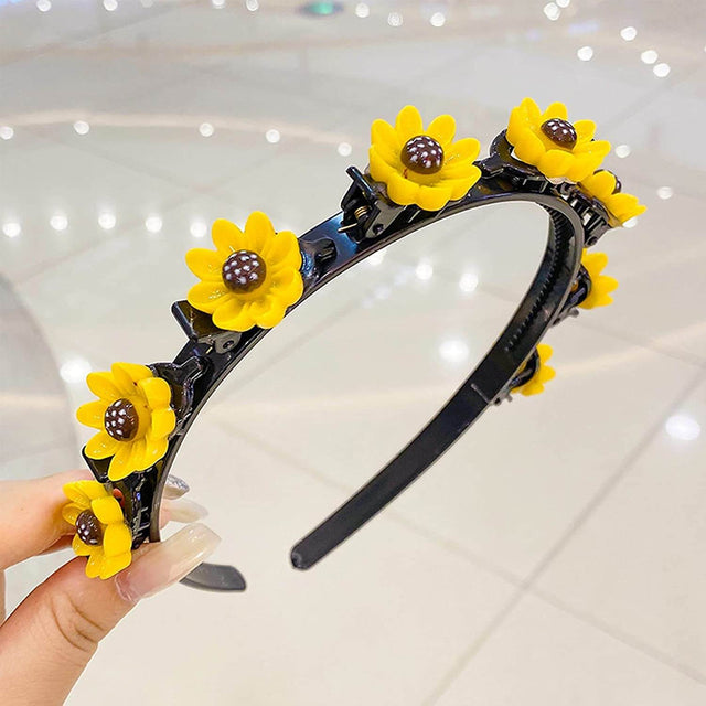 Söt prinsessa frisyr hårnål-Accessories-Hemnix-Solros-Hemnix