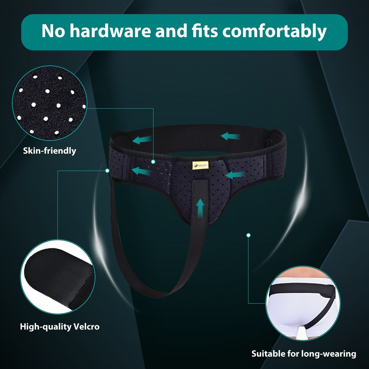 Hernia Bälte - Ultimat Stödkrage för Aktiva Individer Carvallo