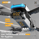 Drönare med 8K-kamera – fällbar och kompakt