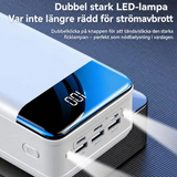 Powerbank 100 000 mAh för laptop, mobil och surfplatta