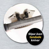 Knivslipare för raka och tandade knivar