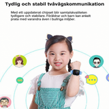 GPS-klocka barn med videosamtal, kamera och SOS