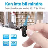 Minikamera HD med ljud och mörkerseende