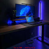 Hörnlampa RGB – golvlampa med fjärrkontroll