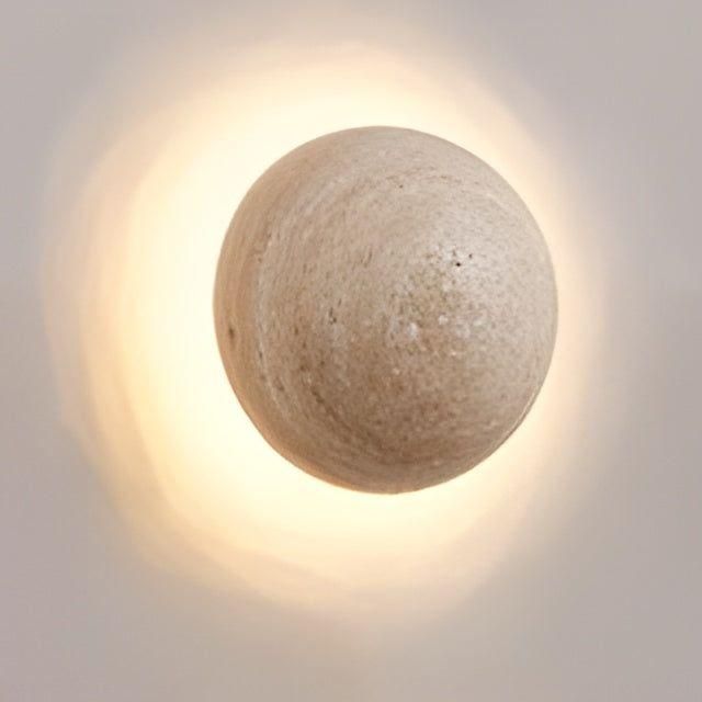 CreamBeam Lamp - Nordisk cream stil nattduks vägglampa Carvallo