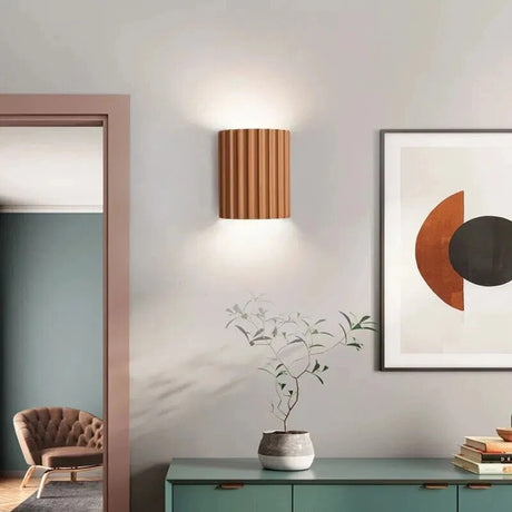 Vägglampa Modern Resin Inomhus LED Sconce Carvallo