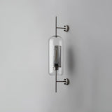 SleekGlass Lampa - Nordisk Elegant Glass Vägglampa för Modern Inredningsdesign Carvallo