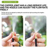 Droppbevattningskit med 360° flexibel slang Carvallo