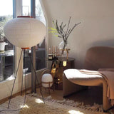 Akari Golvlampa – Japansk Rislampa i Vintage Minimalistisk Stil Hemnix