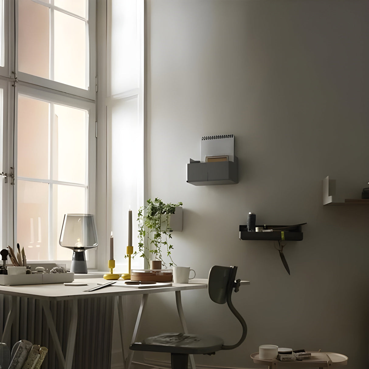 GlowSphere Bordslampa – Italiensk Glaskula Design Carvallo