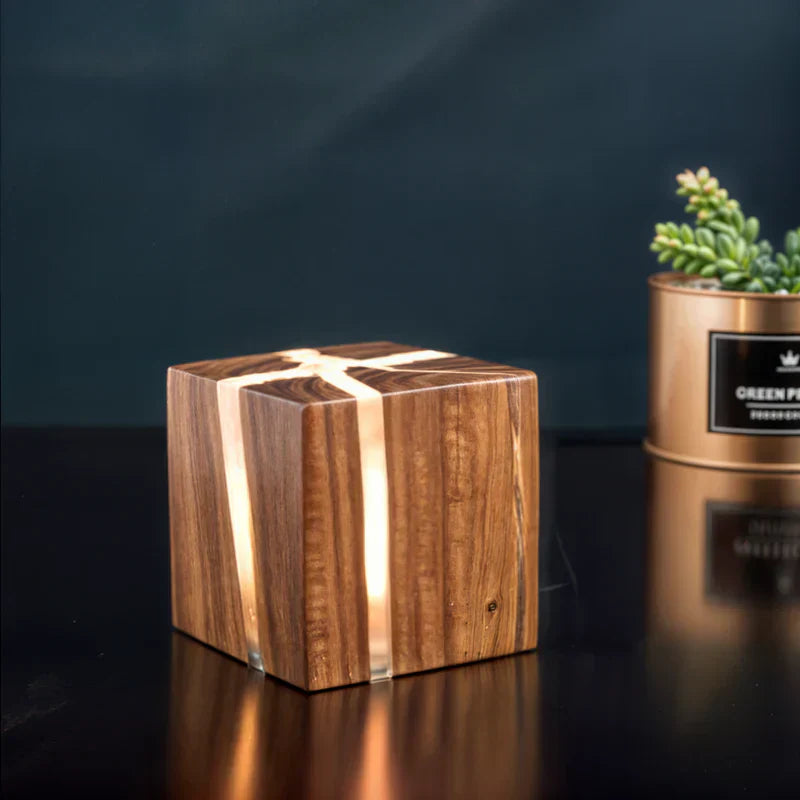 Carvallo - Modern bordlampa i trä Carvallo