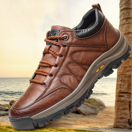Halkfria vandringsskor för män-Shoes for Men-bellasverige-Brun-39-Hemnix