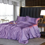 RoyalSilk Sängkläder - Lyxigt Satin Duvet Set (1 Påslakan + 1 Duvetörngott + 2 Örngott) Carvallo