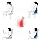 Ryggstödsdyna med minnesskumdesign Carvallo
