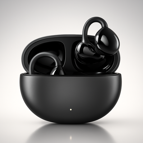 Trådlösa Öppna Öron Bluetooth Clip Hörlurar Carvallo