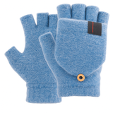 Uppvärmda vinter stickade fingervantar Carvallo