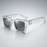 Svarta Fyrkantiga UV-skyddande Solglasögon Carvallo