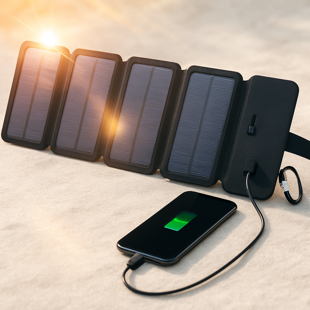 Solfjärrkontroll för vandring och camping Carvallo