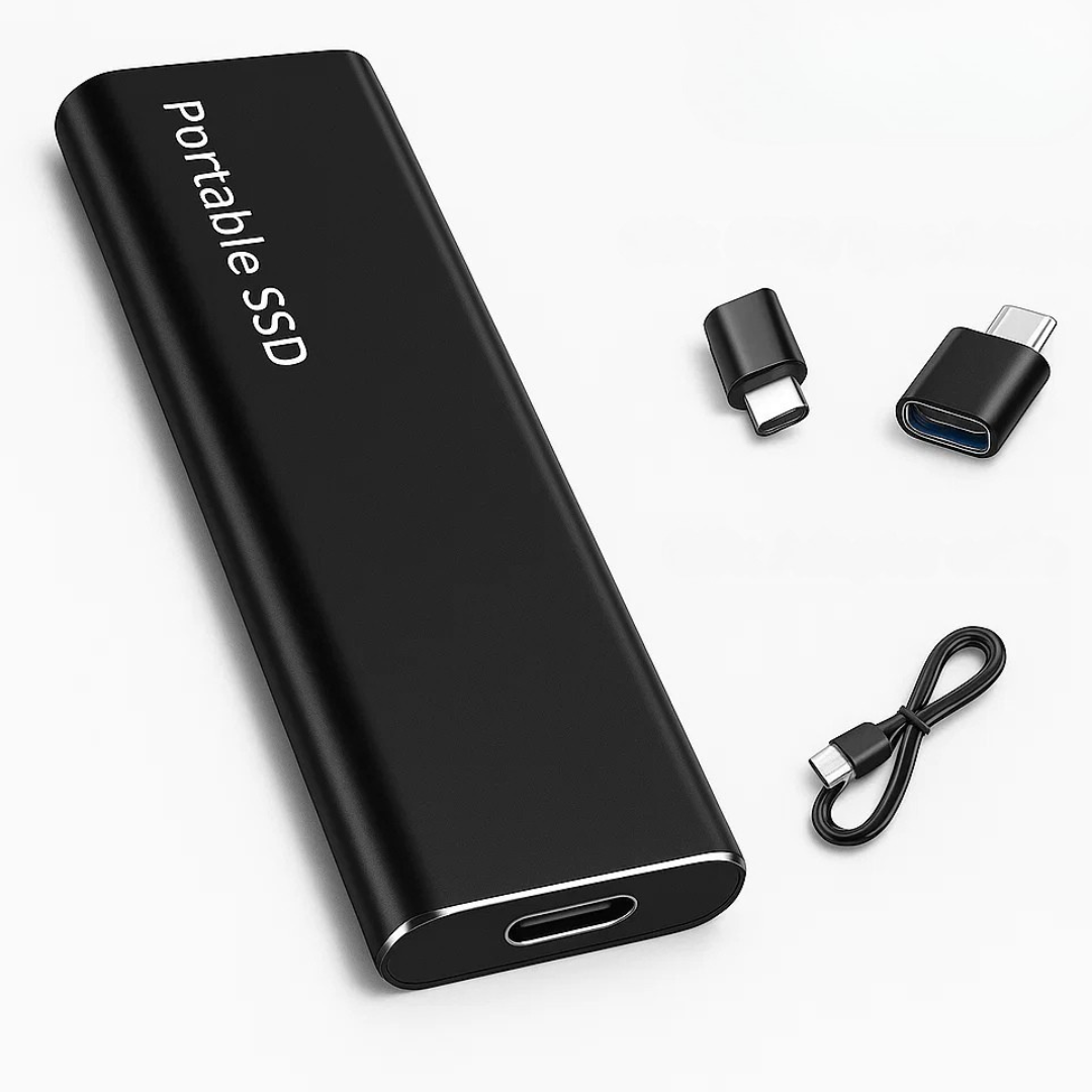 Bärbar SSD med USB-C Snabb Dataöverföring Carvallo