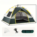 Pop Up Strandtält med Zip-försedd Myggnät Carvallo