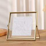 Digital fotoram Modern metall skrivbordsställning Carvallo