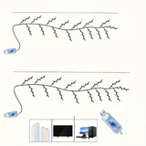 Vägglampor med LED-videokvistsdesign Carvallo