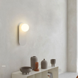 Vägglampa Modern Glasglob Metall Design Carvallo