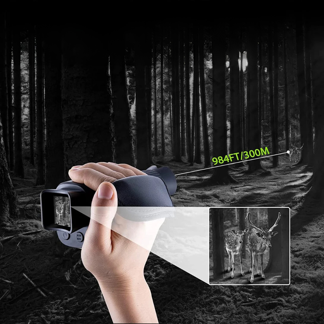 Nattvisionskamera med infraröd zoomlins Carvallo