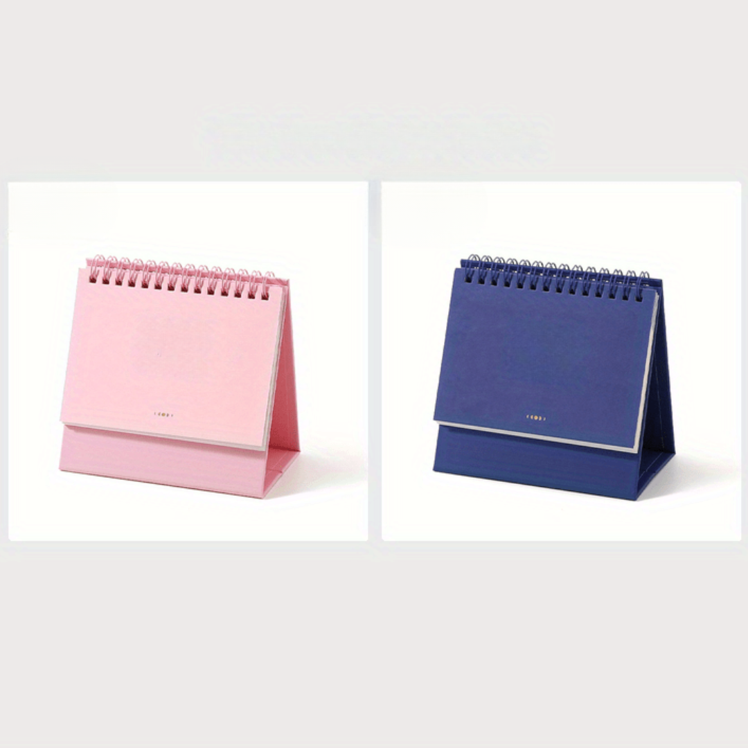 Skrivbordskalender med daglig planerare-layout Carvallo