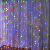 Fairy Curtain Lights USB Fjärrkontroll Varm Vit Carvallo